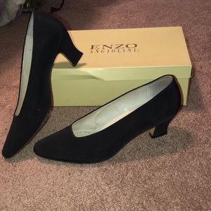 Enzo Angiolini black heels